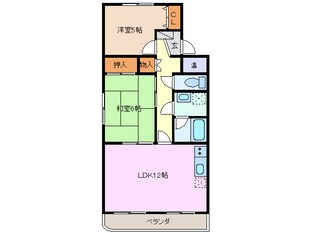 桑名駅 徒歩23分 3階の物件間取画像